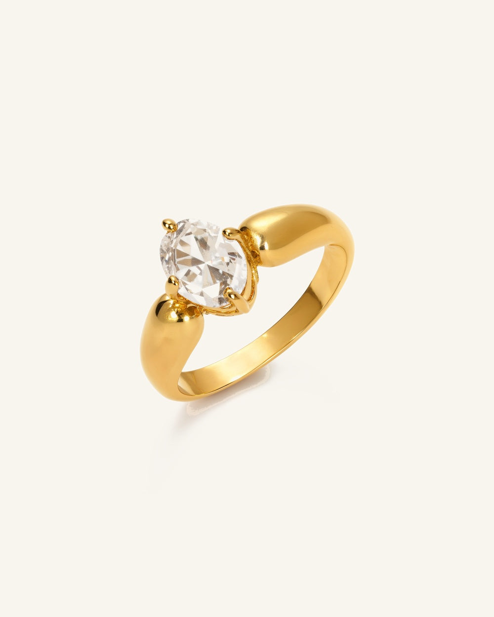Adele Antique Ring — Vattentålig ring i guld | Alora Avenue