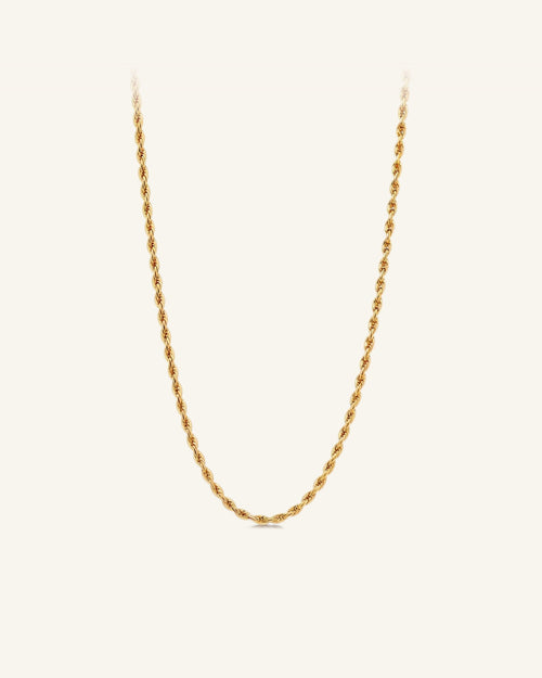 Aloe Andrew Necklace — Vattentåligt halsband i guld | Alora Avenue