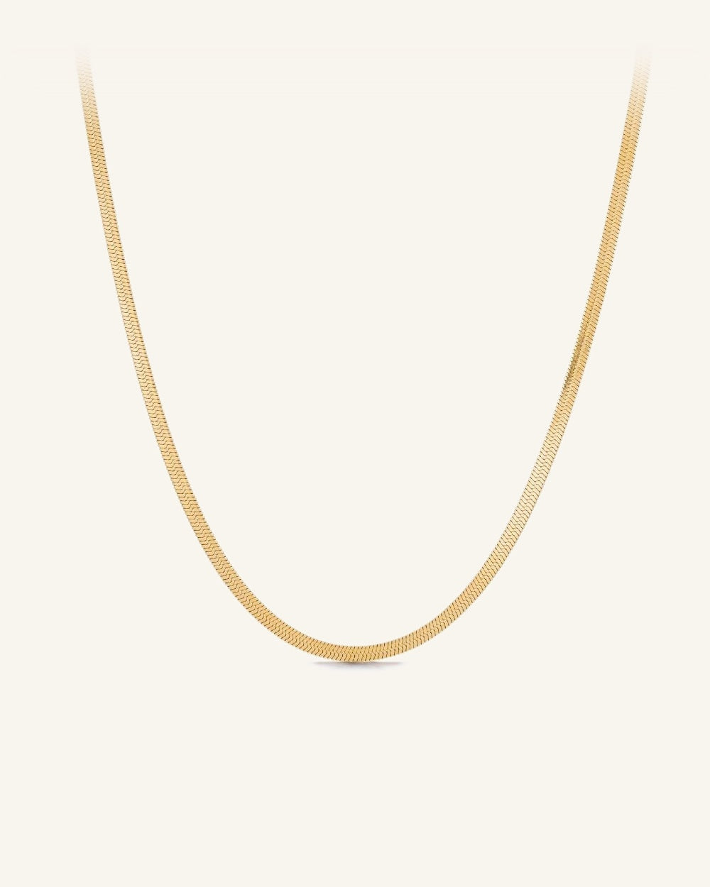 Clara Cobra Necklace -- Vattentålt halsband i silver | Alora Avenue