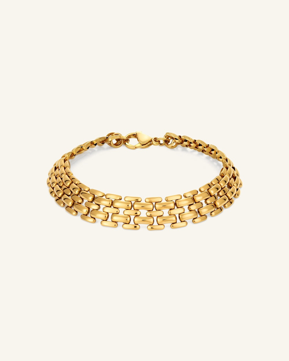 Maya Magnolia Bracelet — Vattentålig armband i guld | Alora Avenue