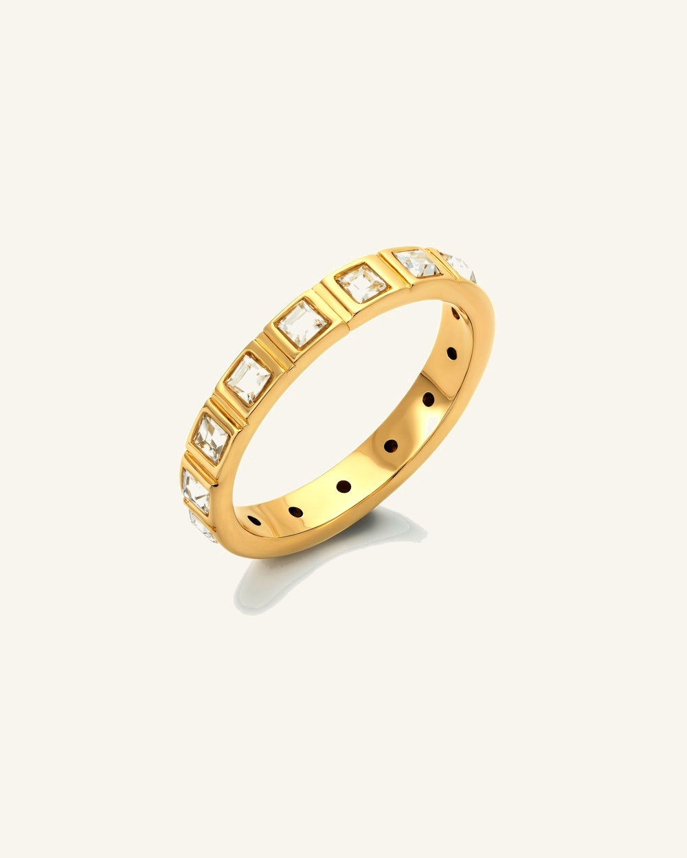 Princess Box Ring — Vattentålig ring i guld | Alora Avenue